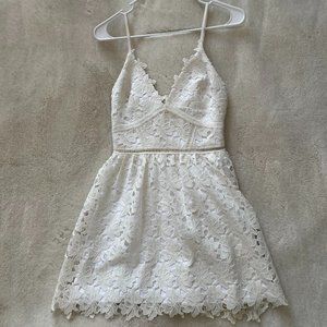 BEBE Lace Summer Dress